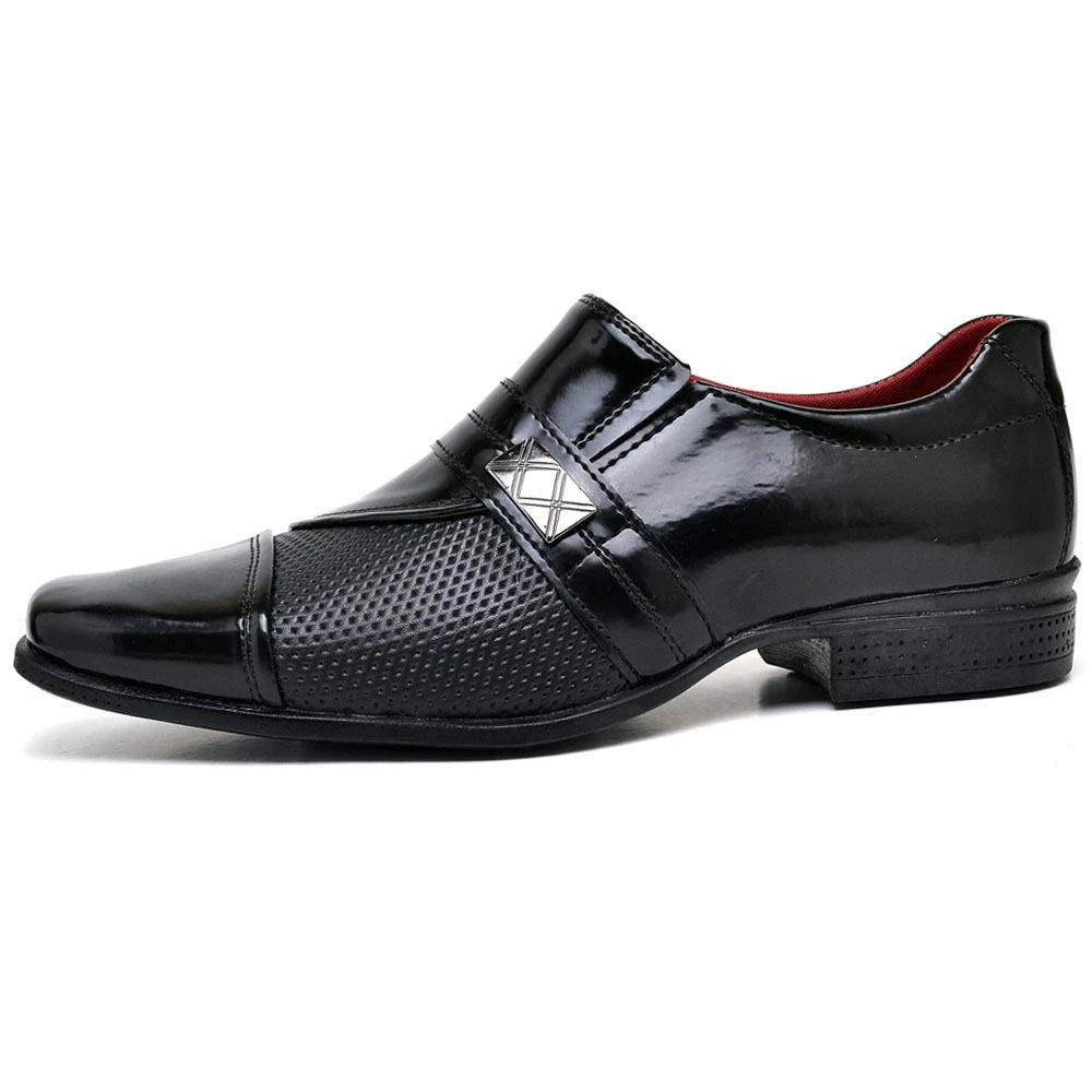 Sapato Social Masculino Fivela
