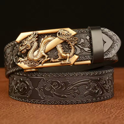 Cinto de Luxo Masculino Snake Star Legend