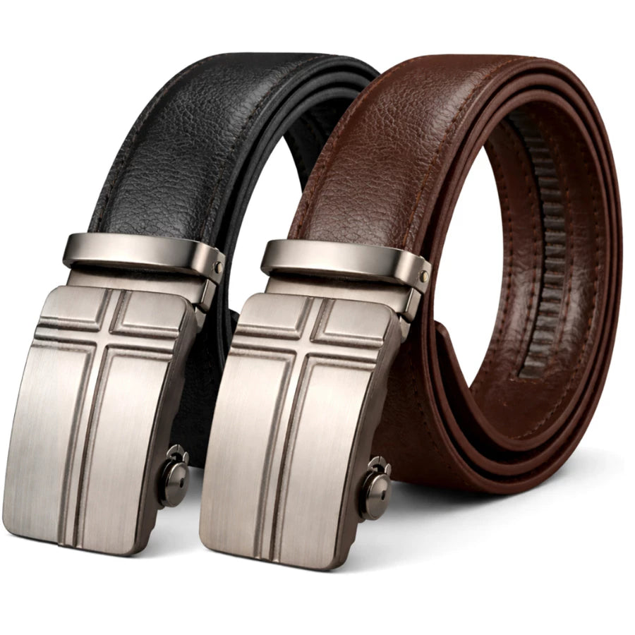 Kit 2 Cintos Masculino Modelo Basic