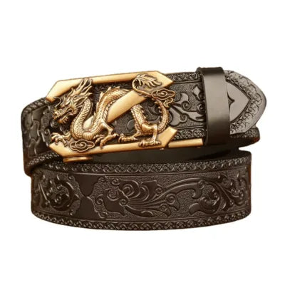 Cinto de Luxo Masculino Snake Star Legend